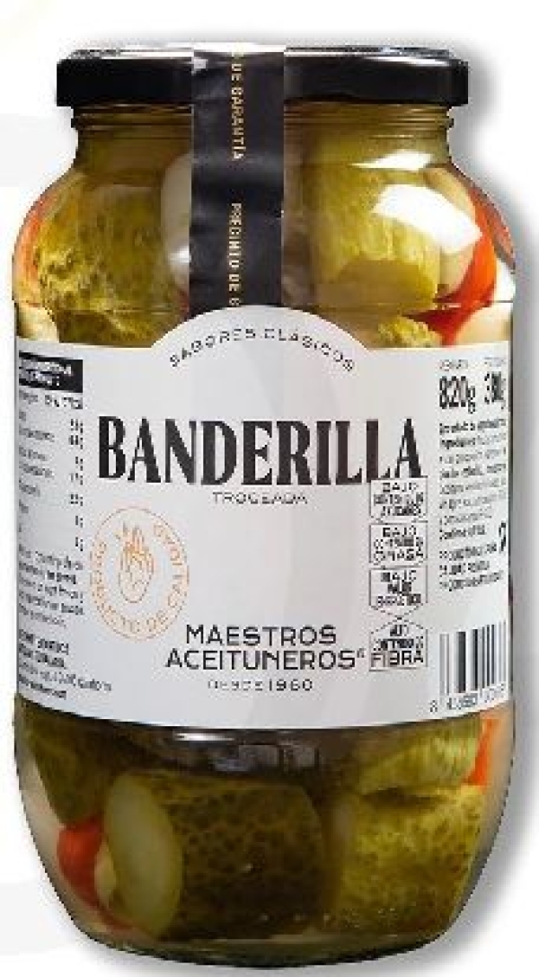 BANDERILLA DULCE TROCEADA CRISTAL Pot 720